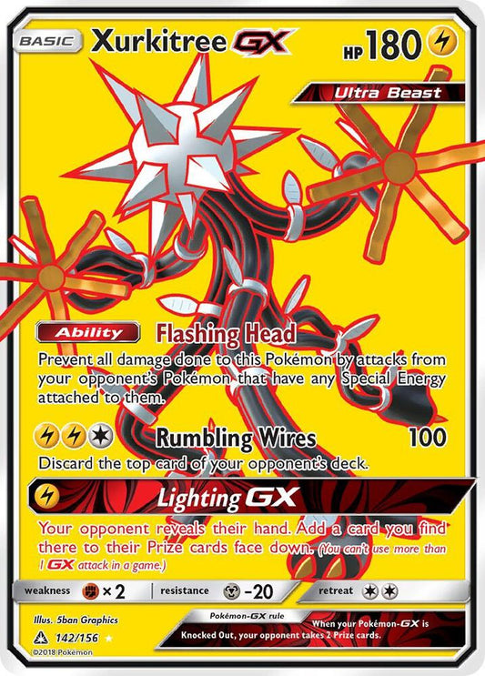 Xurkitree GX 142/156 (SM - Ultra Prism)  - Holofoil