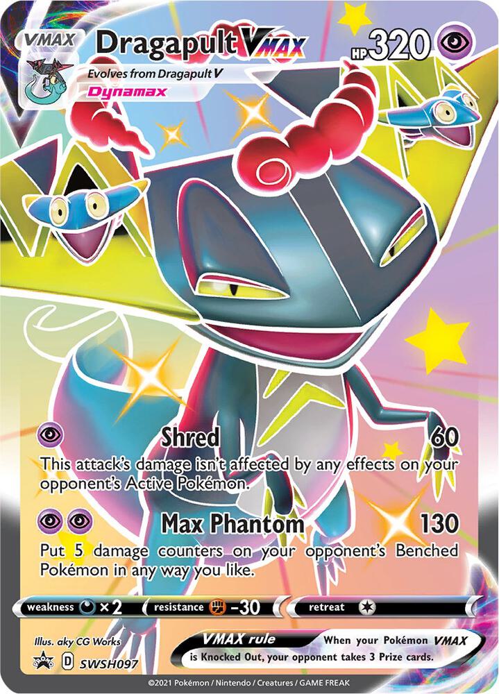 Dragapult VMAX SWSH097 (SWSH: Sword & Shield Promo Cards)  - Holofoil