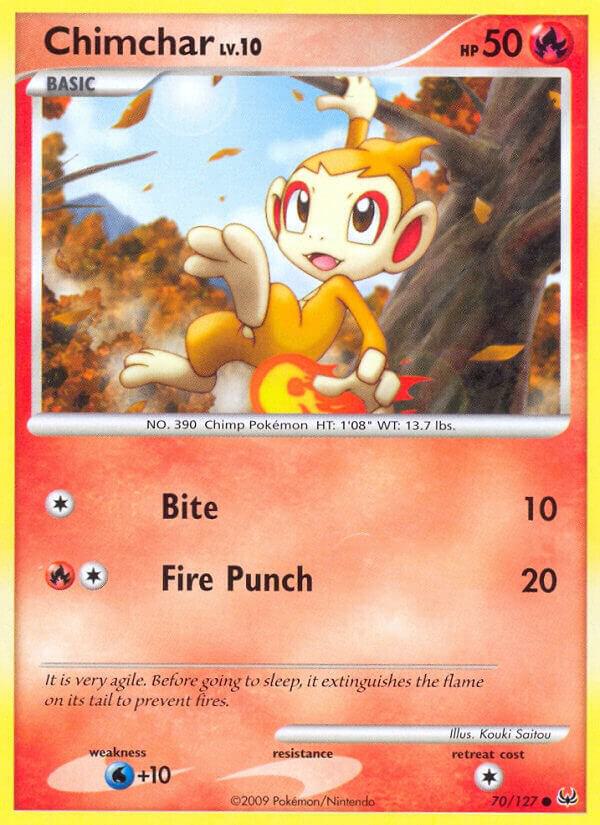 Chimchar 70/127 (Platinum) 