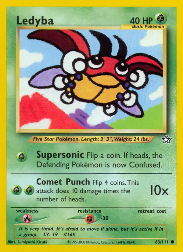 Ledyba 063/111 (Neo Genesis)  - Unlimited