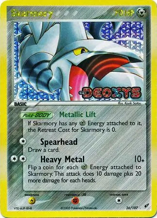Skarmory 26/107 (Deoxys)  - Reverse Holofoil