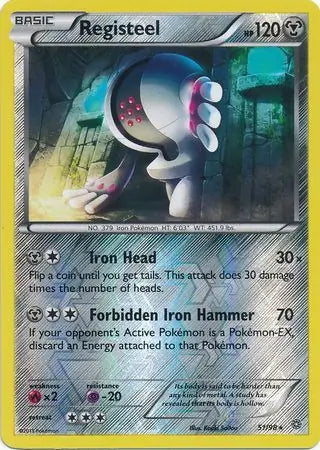Registeel 51/98 (XY - Ancient Origins)  - Reverse Holofoil