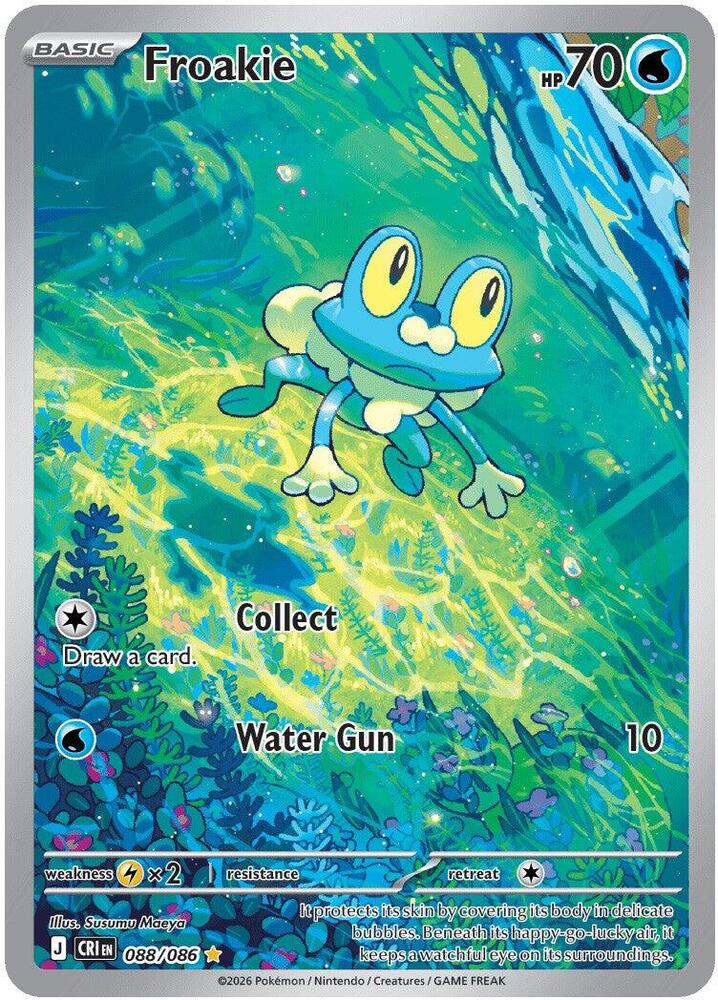 Froakie 088/086 (ME04: Chaos Rising)  - Holofoil