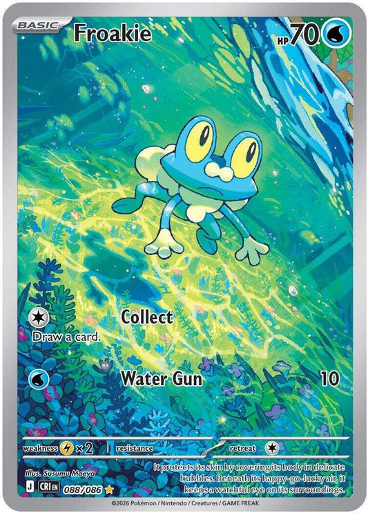 Froakie 088/086 (ME04: Chaos Rising)  - Holofoil