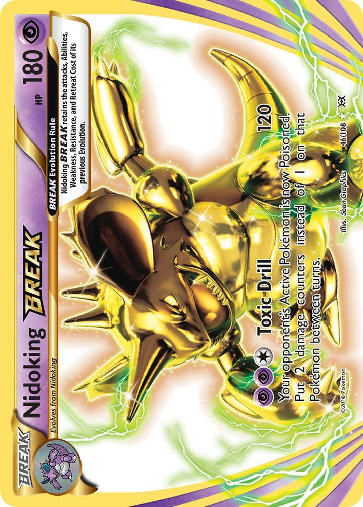 Nidoking BREAK 46/108 (XY - Evolutions)  - Holofoil