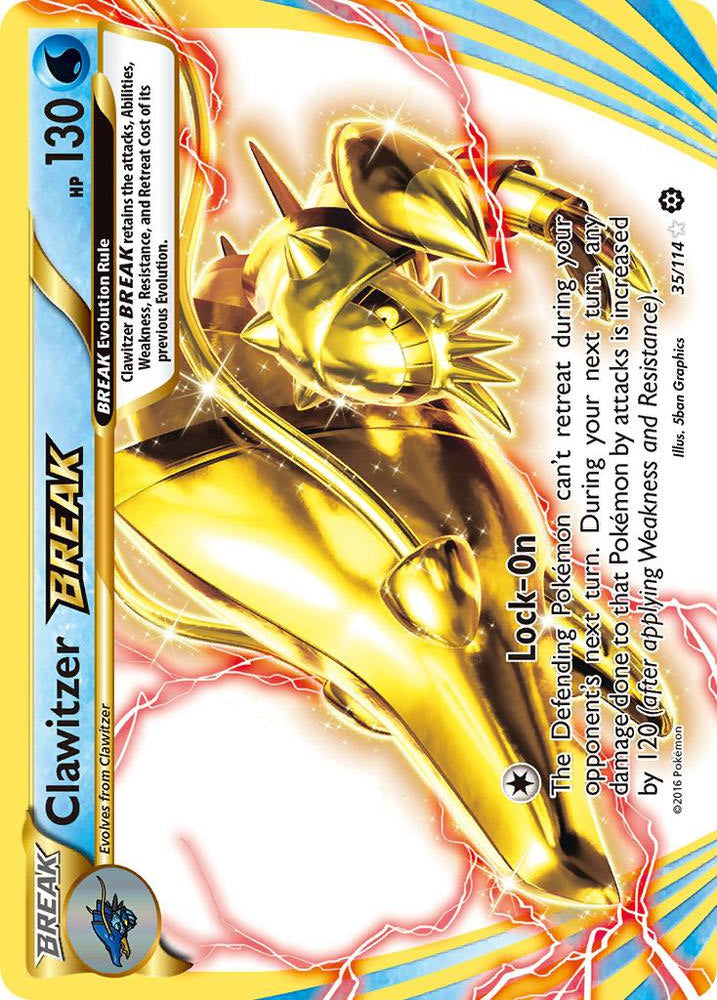 Clawitzer BREAK 35/114 (XY - Steam Siege)  - Holofoil