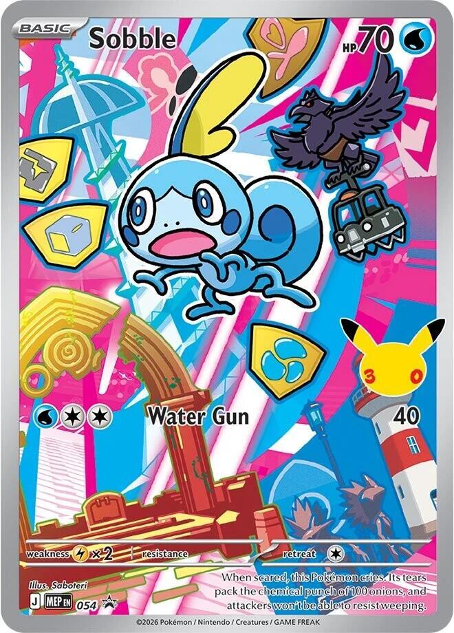 Sobble 054 (ME: Mega Evolution Promo)  - Holofoil