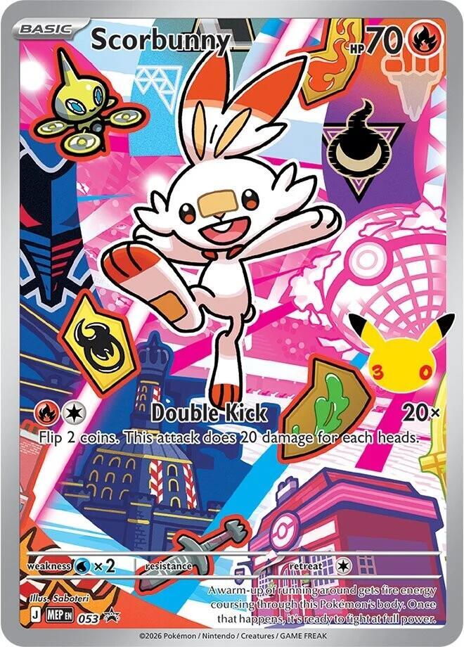 Scorbunny 053 (ME: Mega Evolution Promo)  - Holofoil