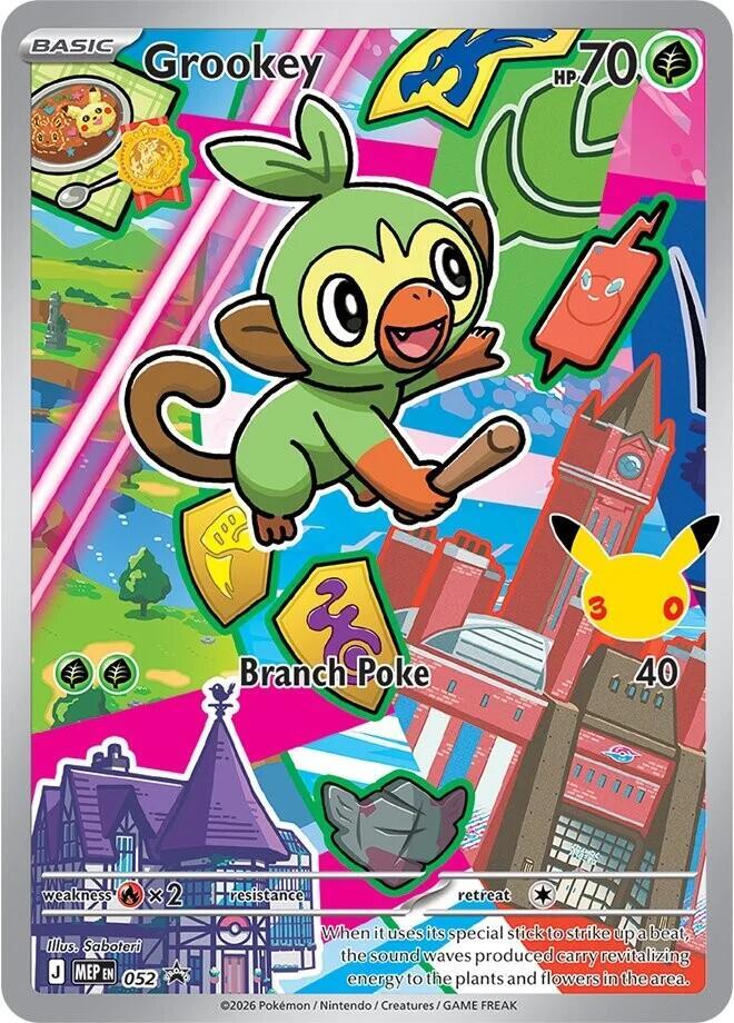 Grookey 052 (First Partner Collection 2026)  - Holofoil