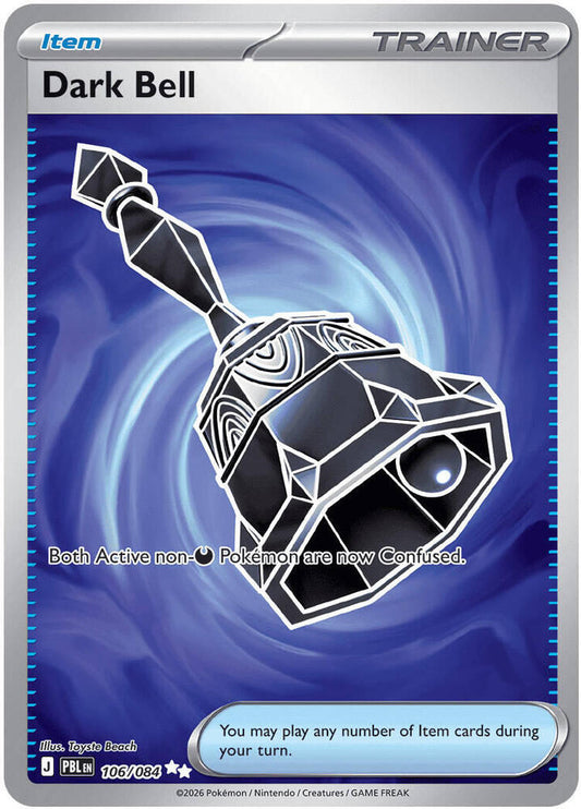 Dark Bell 106/084 (ME05: Pitch Black)  - Holofoil