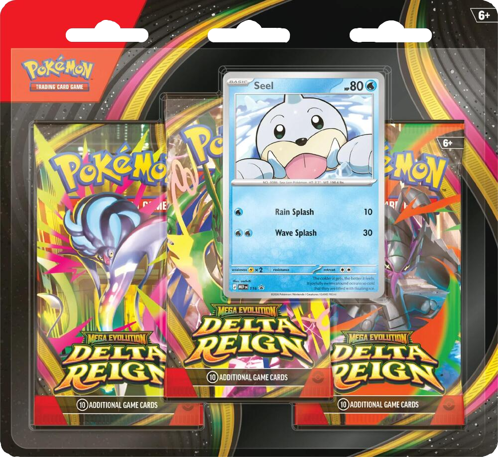 Delta Reign 3 Pack Blister Seel