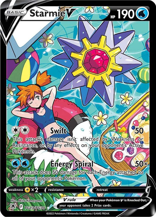 Starmie V TG13/TG30 (SWSH10: Astral Radiance Trainer Gallery)  - Holofoil