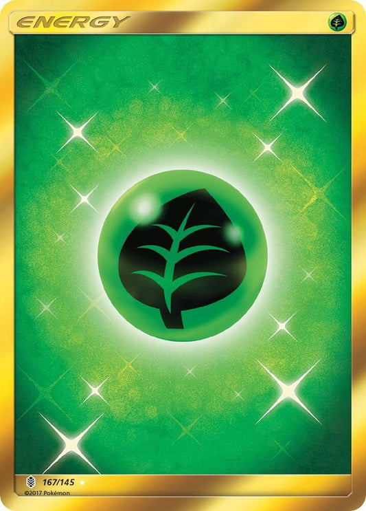 Grass Energy 167/145 (SM - Guardians Rising)  - Holofoil