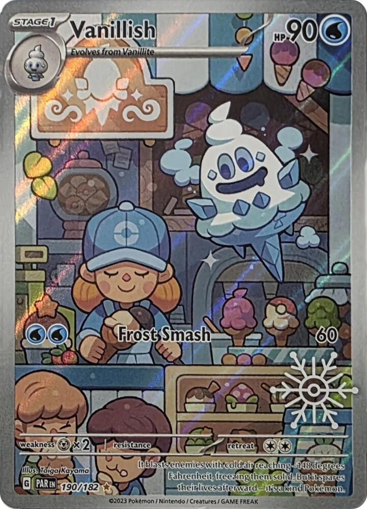 Vanillish Holiday Calendar 190/182 (Miscellaneous Cards & Products)  - Holofoil