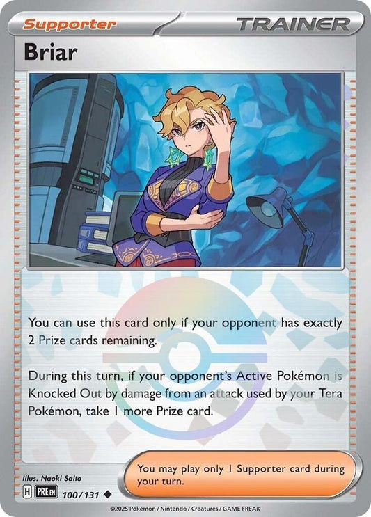 Briar 100/131 (SV: Prismatic Evolutions)  - Poke Ball Holofoil