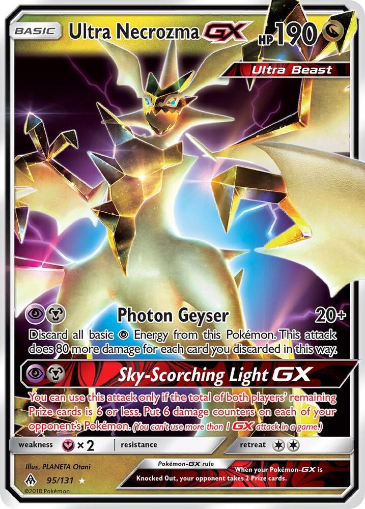 Ultra Necrozma GX 95/131 (SM - Forbidden Light)  - Holofoil