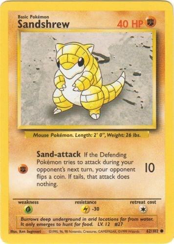 Sandshrew 062/102 (Base Set)  - Unlimited Normal