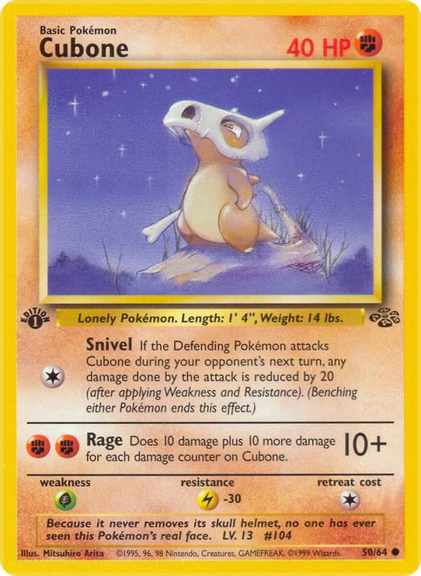 Cubone 50/64 (Jungle)  - Unlimited