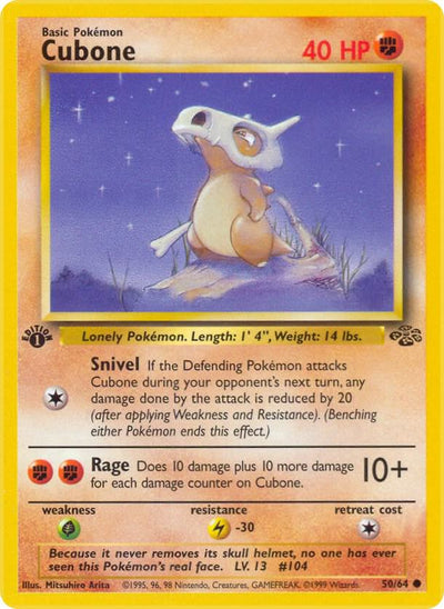 Cubone 50/64 (Jungle)  - Unlimited