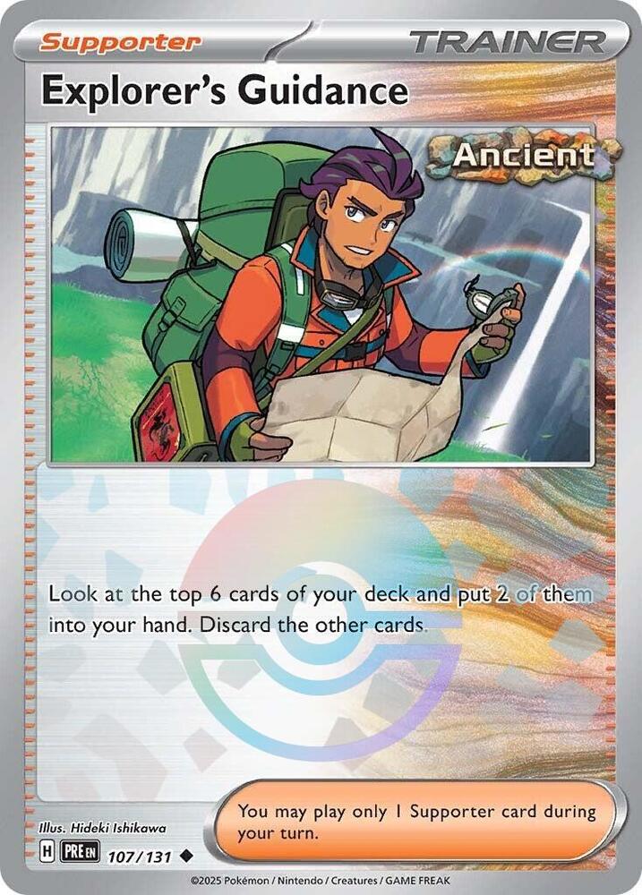 Explorer's Guidance 107/131 (SV: Prismatic Evolutions)  - Poke Ball Holofoil