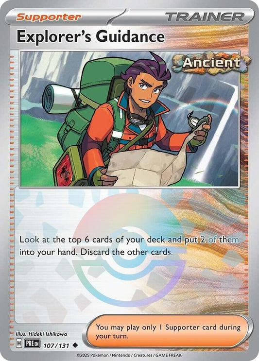 Explorer's Guidance 107/131 (SV: Prismatic Evolutions)  - Poke Ball Holofoil