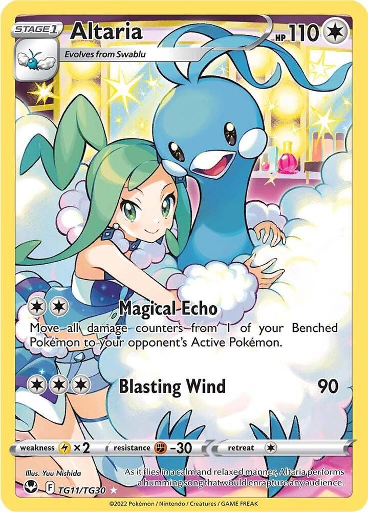 Altaria TG11/TG30 (SWSH12: Silver Tempest Trainer Gallery)  - Holofoil