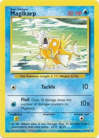Magikarp 035/102 (Base Set)  - Unlimited Normal