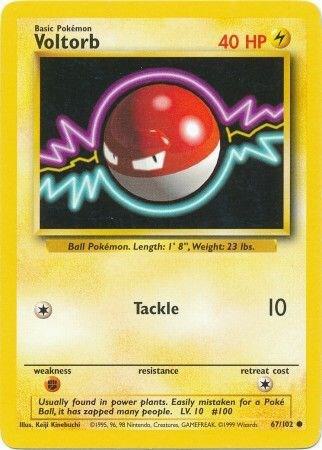 Voltorb 067/102 (Base Set)  - Unlimited Normal