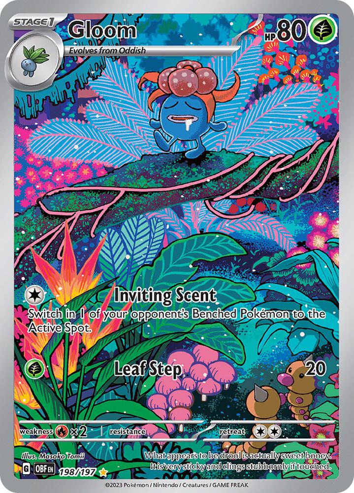 Gloom 198/197 (SV03: Obsidian Flames)  - Holofoil
