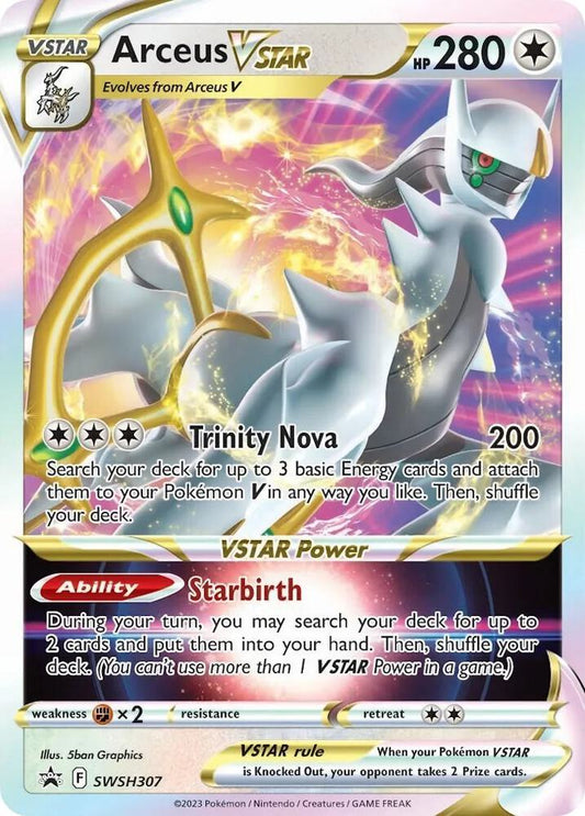 Arceus VSTAR SWSH307 (SWSH: Sword & Shield Promo Cards)  - Holofoil