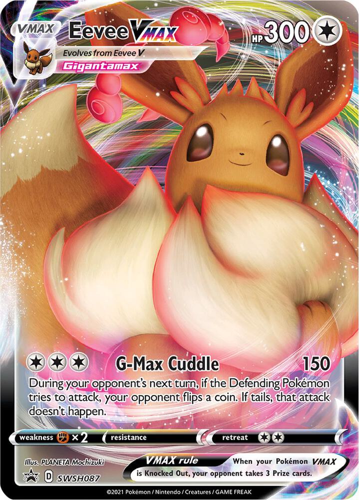 Eevee VMAX SWSH087 (SWSH: Sword & Shield Promo Cards)  - Holofoil