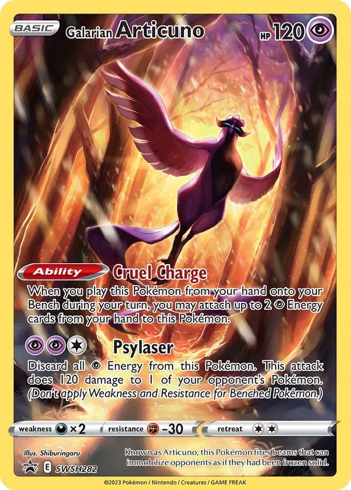 Galarian Articuno SWSH282 (SWSH: Sword & Shield Promo Cards)  - Holofoil