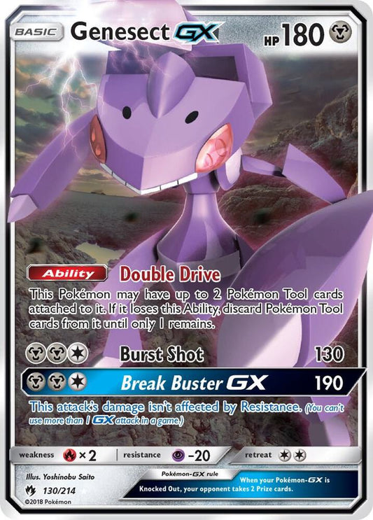 Genesect GX 130/214 (SM - Lost Thunder)  - Holofoil