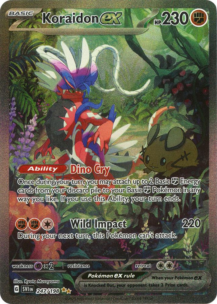 Koraidon ex 247/198 (SV01: Scarlet & Violet Base Set)  - Holofoil