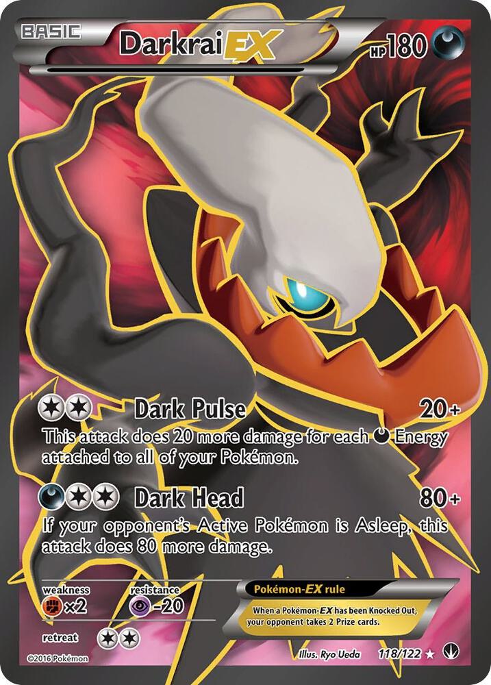 Darkrai EX 118/122 (XY - BREAKpoint)  - Holofoil