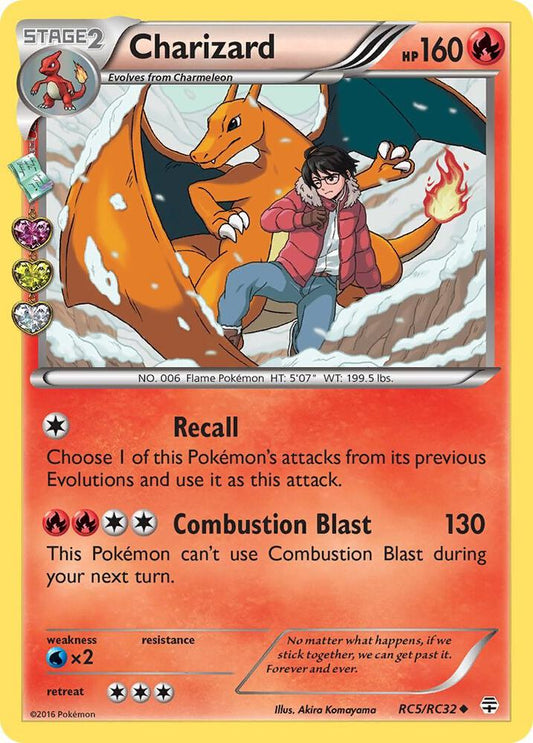 Charizard RC5/RC32 (Generations: Radiant Collection)  - Holofoil