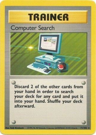 Computer Search 071/102 (Base Set)  - Unlimited Normal