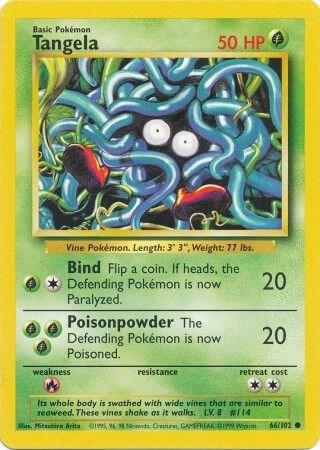 Tangela 066/102 (Base Set)  - Unlimited Normal