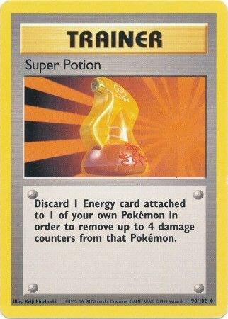 Super Potion 090/102 (Base Set)  - Unlimited Normal