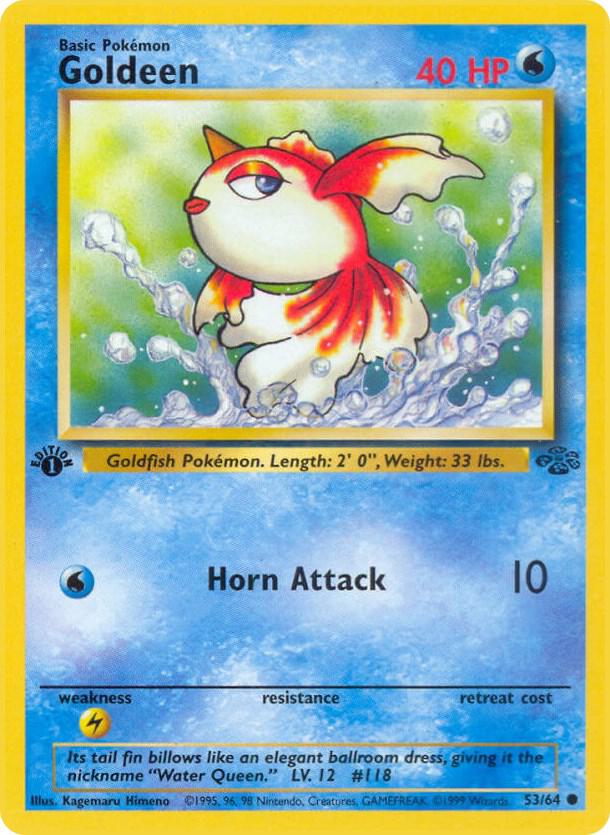 Goldeen 53/64 (Jungle)  - 1st Edition