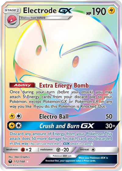 Electrode GX 172/168 (SM - Celestial Storm)  - Holofoil