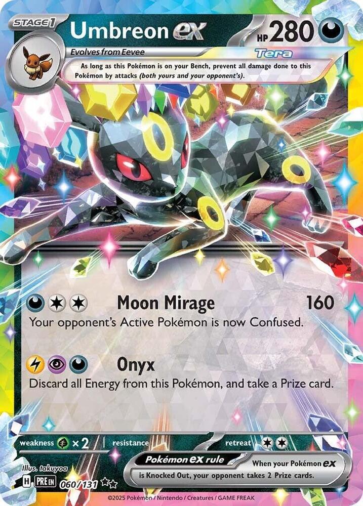 Umbreon ex 060/131 (SV: Prismatic Evolutions)  - Holofoil