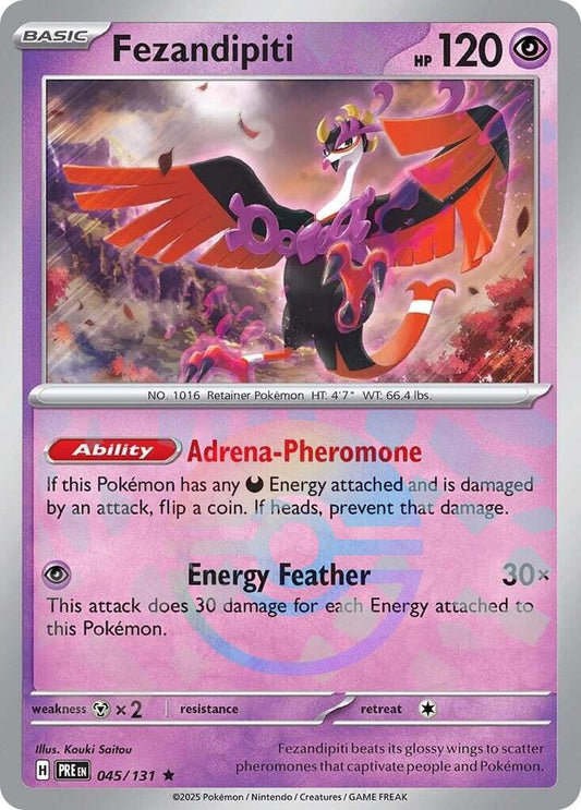 Fezandipiti 045/131 (SV: Prismatic Evolutions)  - Poke Ball Holofoil