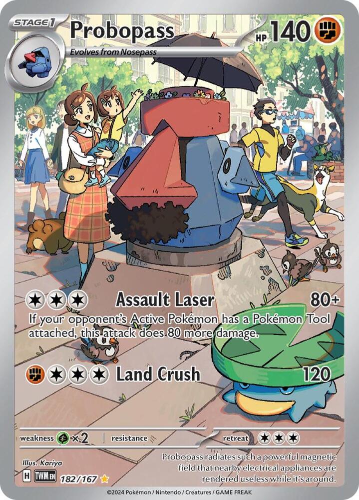 Probopass 182/167 (SV06: Twilight Masquerade)  - Holofoil