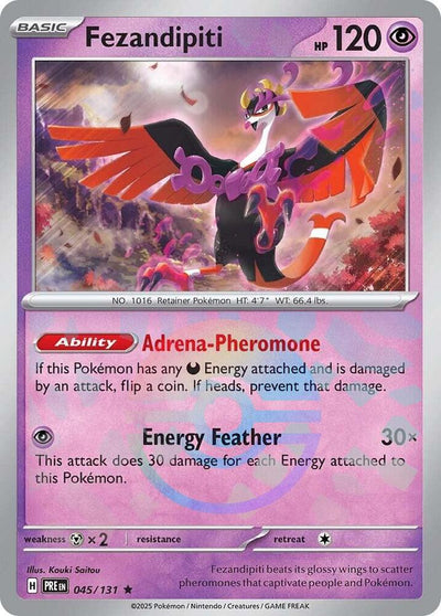 Fezandipiti 045/131 (SV: Prismatic Evolutions)  - Poke Ball Holofoil