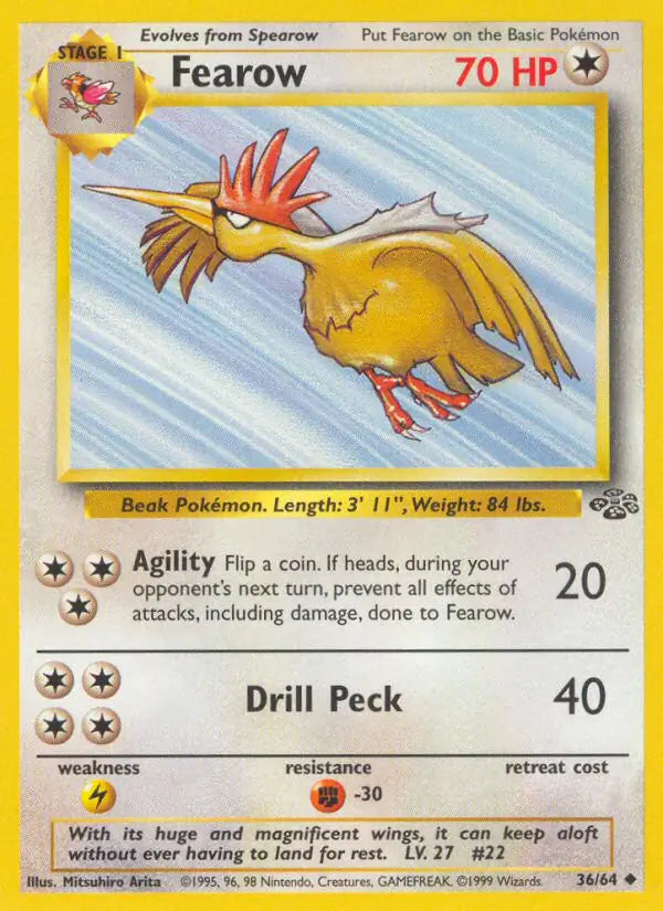 Fearow 36/64 (Jungle)  - Unlimited