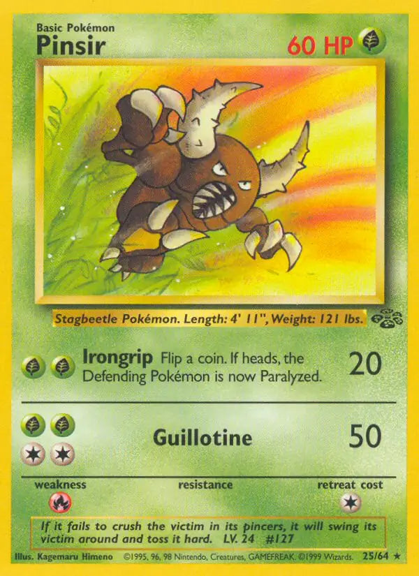Pinsir 25/64 (Jungle)  - Unlimited