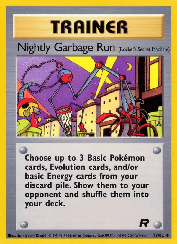 Nightly Garbage Run Rocket's Secret Machine 77/82 (Team Rocket)  - Unlimited