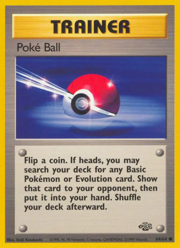 Poke Ball 64/64 (Jungle)  - Unlimited