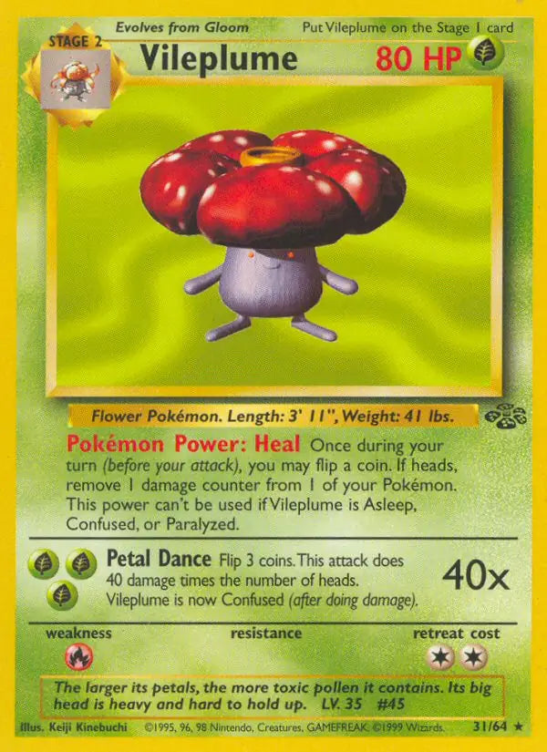 Vileplume 31/64 (Jungle)  - Unlimited